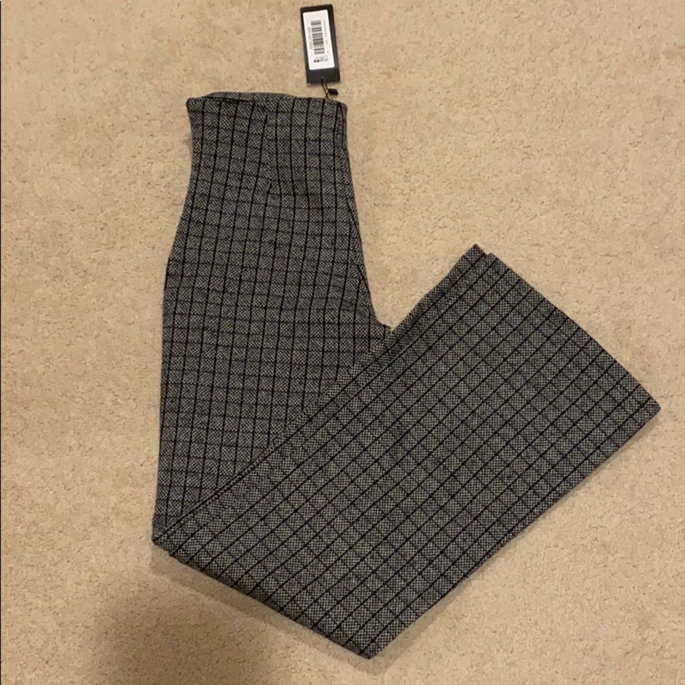 Na-Kd Plaid Bootcut Flare Pants